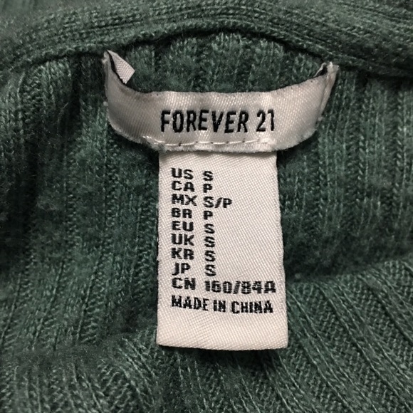 Forever 21 open shoulder long sleeve top - Picture 2 of 2